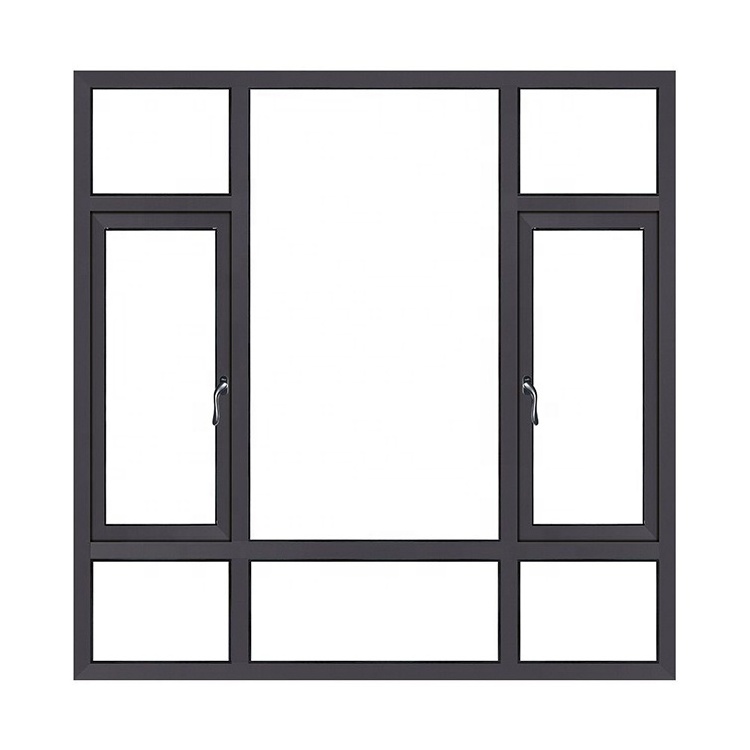 Veilon Foshan aluminum window swing glass windows