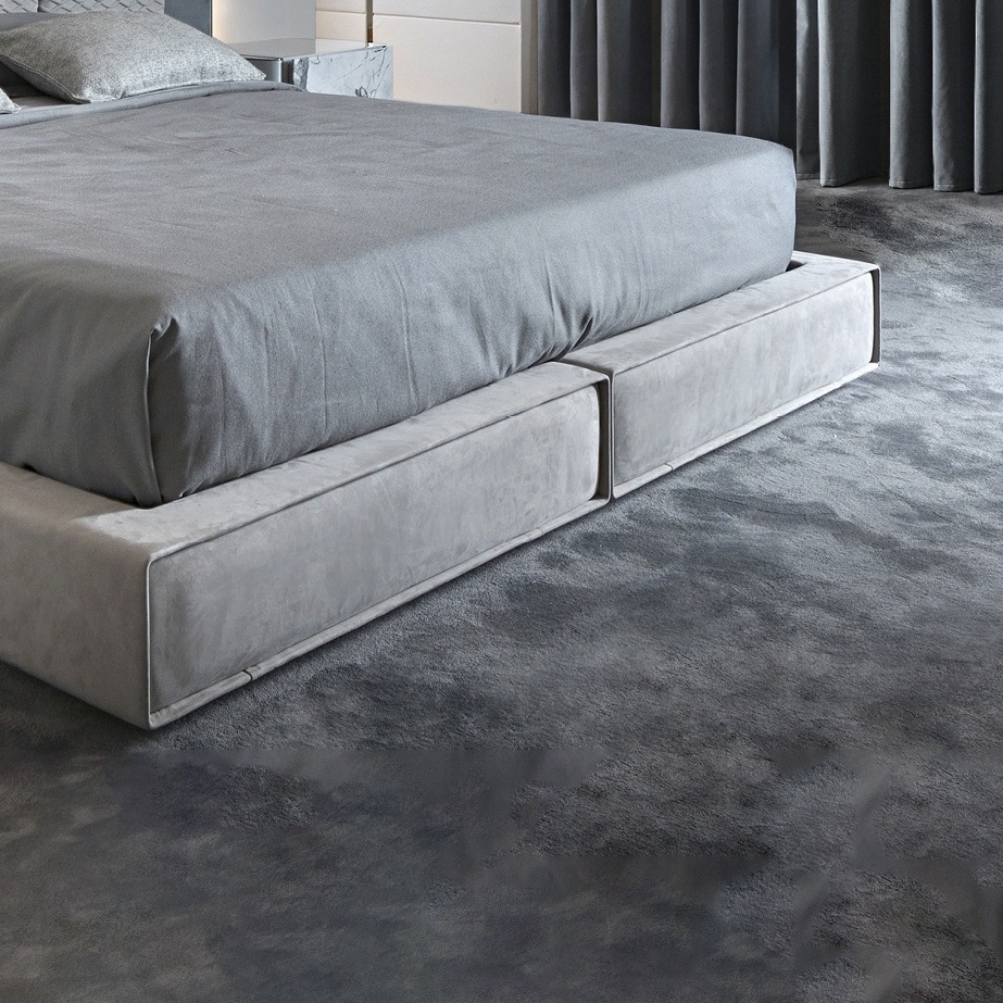 Italian Bed Luxury King Size High Quality Stainless Steel Comfortable High Density Composite Sponge Bed