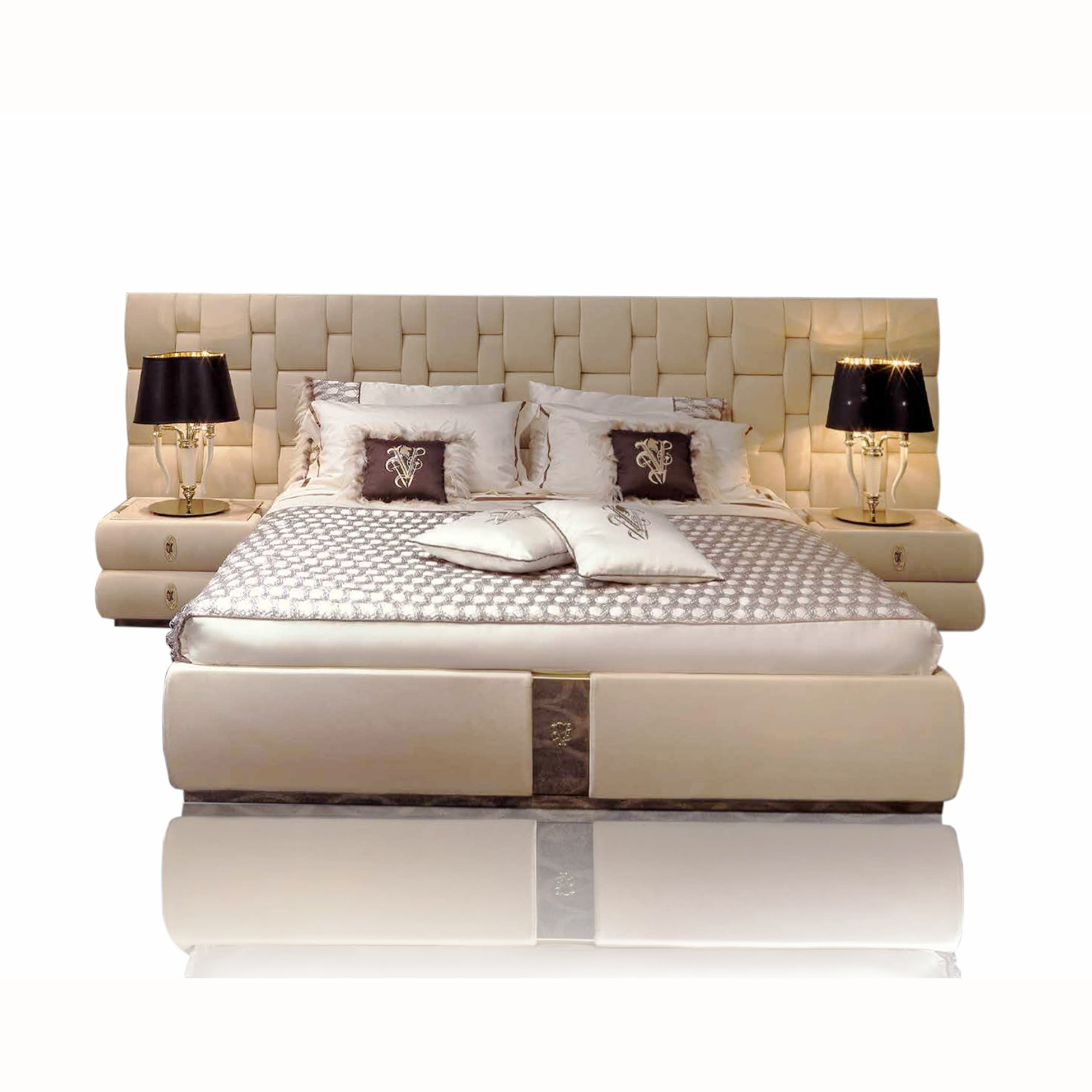 Modern Home Furniture Bedroom Set Storage Queen Bed Frame Multifunctional Tatami King Size Wooden Beds