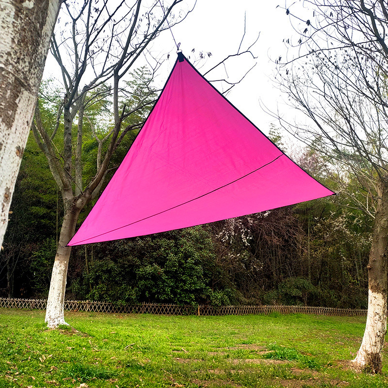 Outdoor Sun Protection Triangle Shade Sail Garden Swimming Pool Uv Shade Cloth Waterproof Canopy