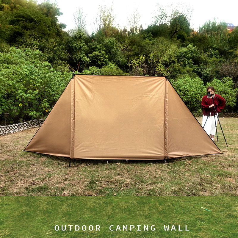 Convenient Outdoor Camping Trekking Windshield Wall Beach Privacy Screen Screen Picnic Windshield Screen