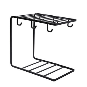 Nordic Iron Art Drain Cup Holder Household Storage Rack Mark Cup Storage Rack Simple Creative Coffee Cup Tray Rack