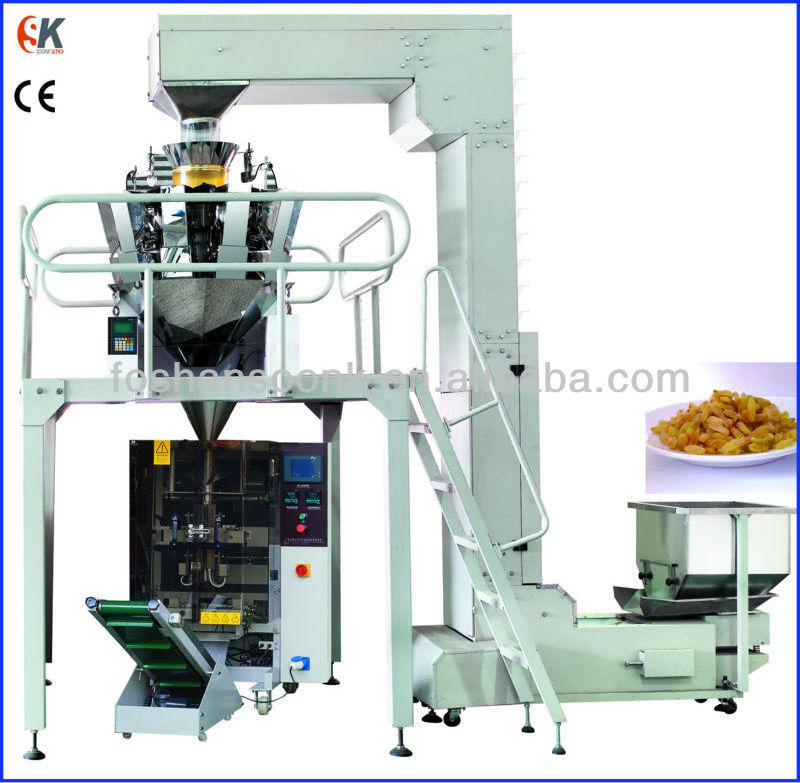 SK-L420DT automatic ten head combined weighing  cutlery toothpick packing machine