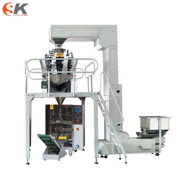 SK-L420DT automatic ten head combined weighing  cutlery toothpick packing machine