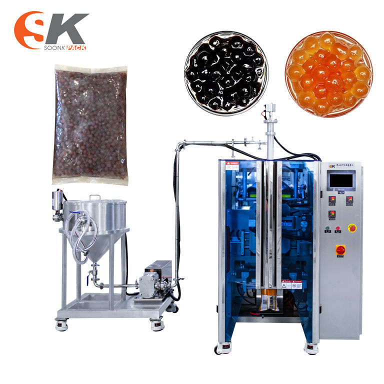 Vertical Packing Machine Tomato Paste Filling Machine Pneumatic Beverage Chili Oil Salad Dressing Filling And Packaging Machine