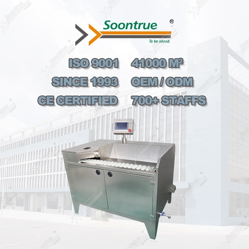 Soontrue HB-320 automatic shrimp deveiner peeler processing machine