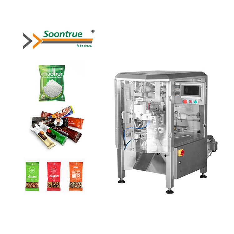 Automatic vertical pouch VFFS multi-function sachet packaging machine