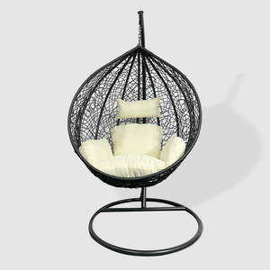 Fulin Indoor Bedroom Hanging Basket Curved Chaise Lounge Chair Whoke Sale Beach Rattan Outdoor Metal Chinese Swing Chair