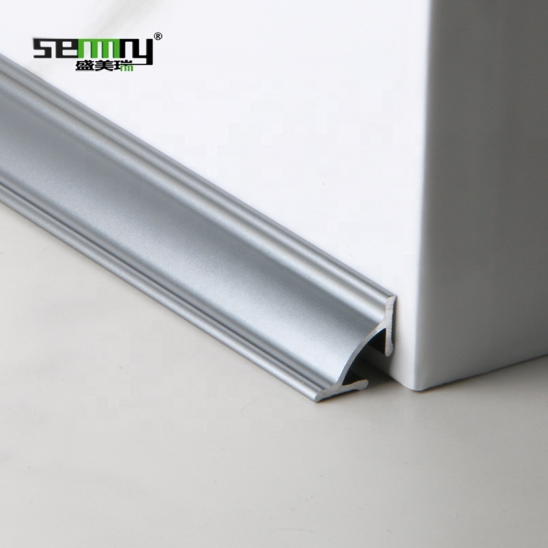 Popular Wholesale wall accessories decorative aluminum edge protection ceramic tile trims metal industrial