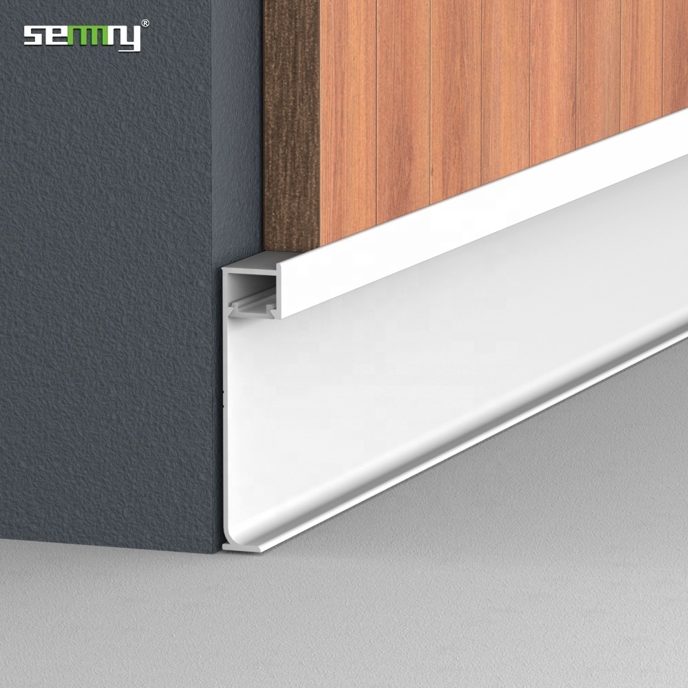 Easy Install Customized Aluminum Alloy LED Skirting Board