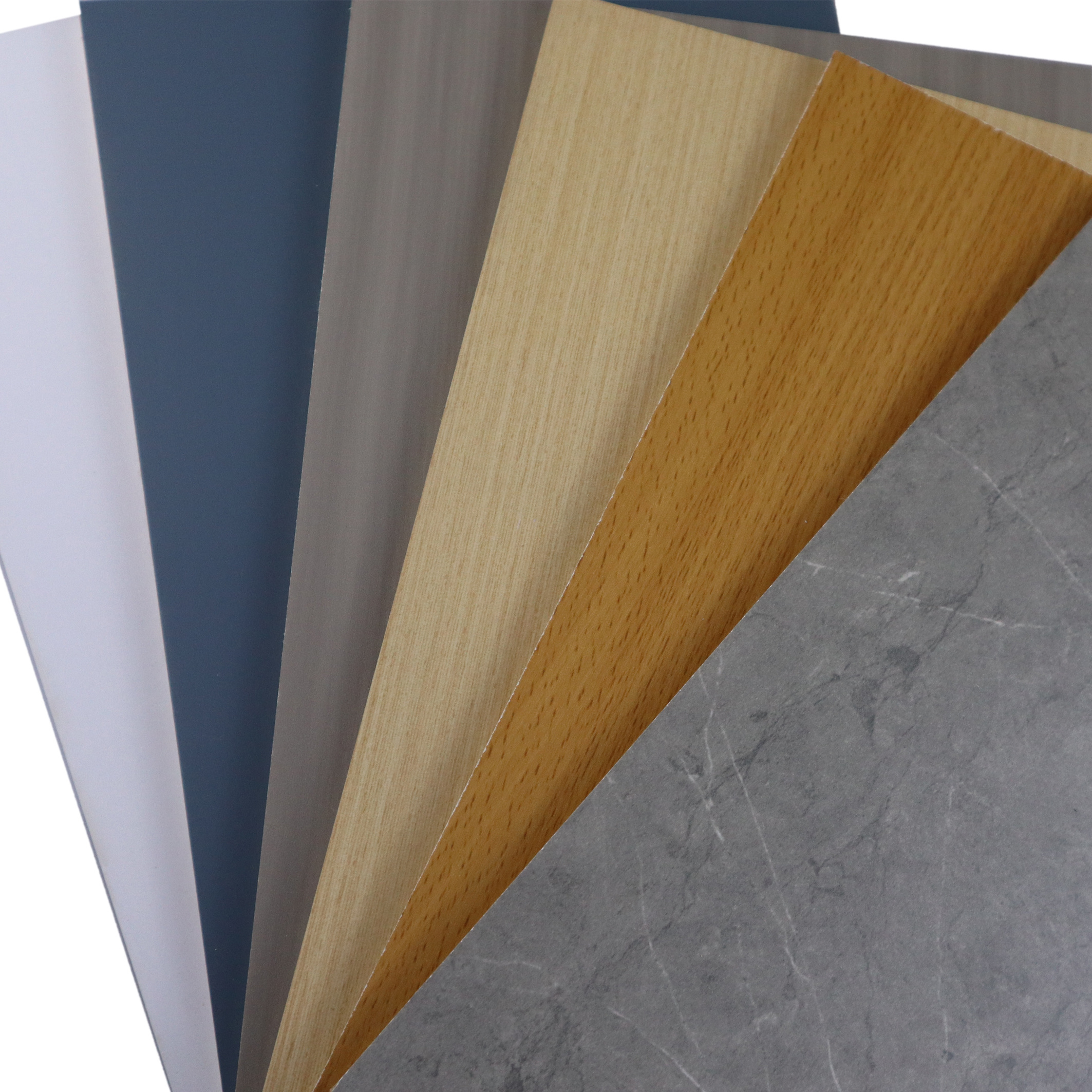 Hot Selling Plywood Sheet 4x8 Melamine Board Laminated White 18mm Blue Color Paper Faced