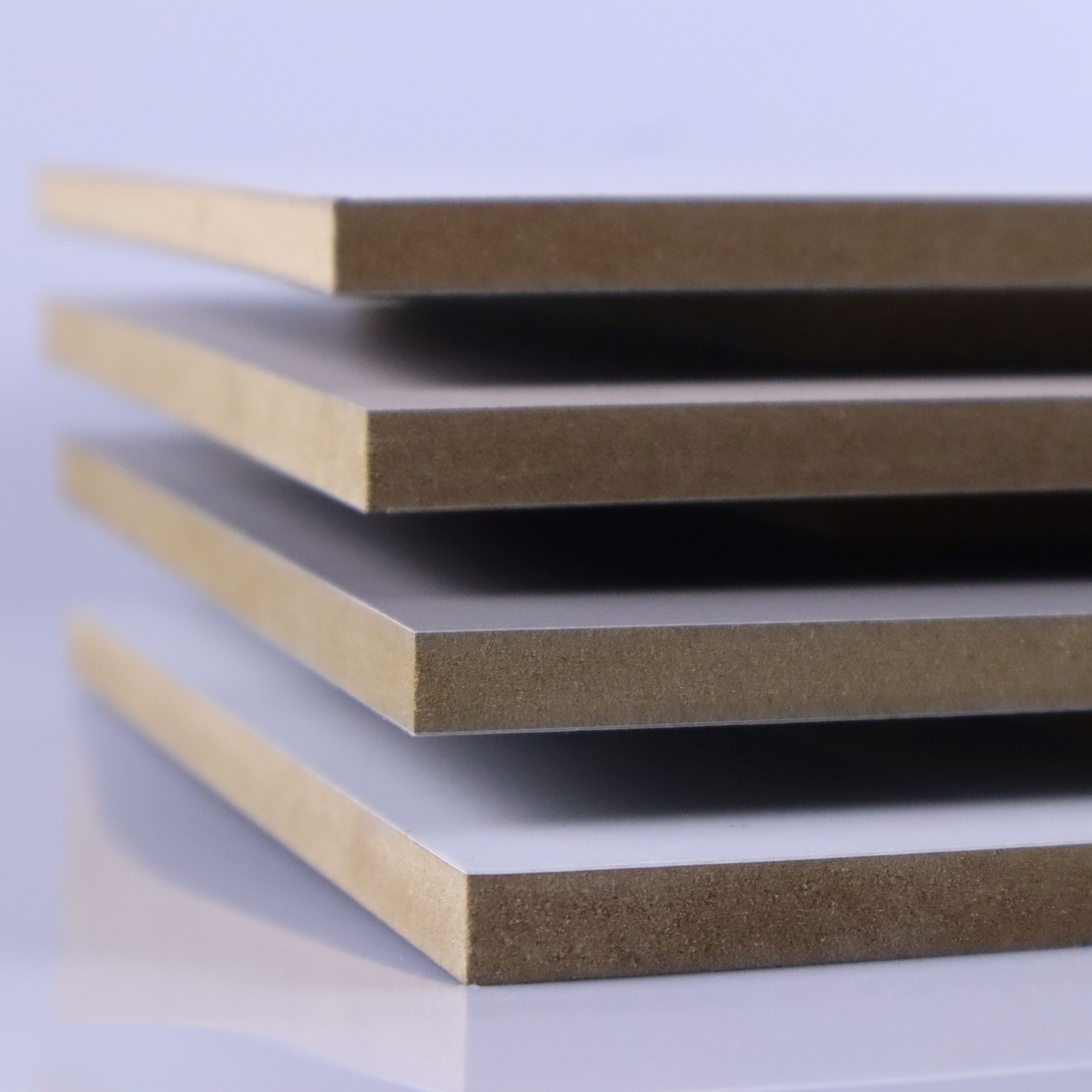 5mm High Quality Medium Density Fiberboard with Melamine Laminate MDF Boards