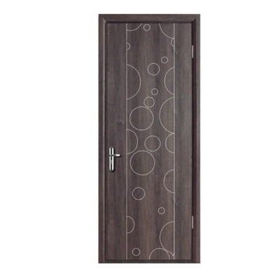 Cheap Price Interior Waterproof Bathroom Doors Skin Frame WPC Door Sets