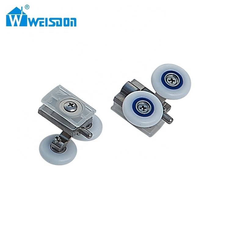 Weisdon Wholesale Aluminum Framed Sliding Full Set Shower Door Accessories Without Glass