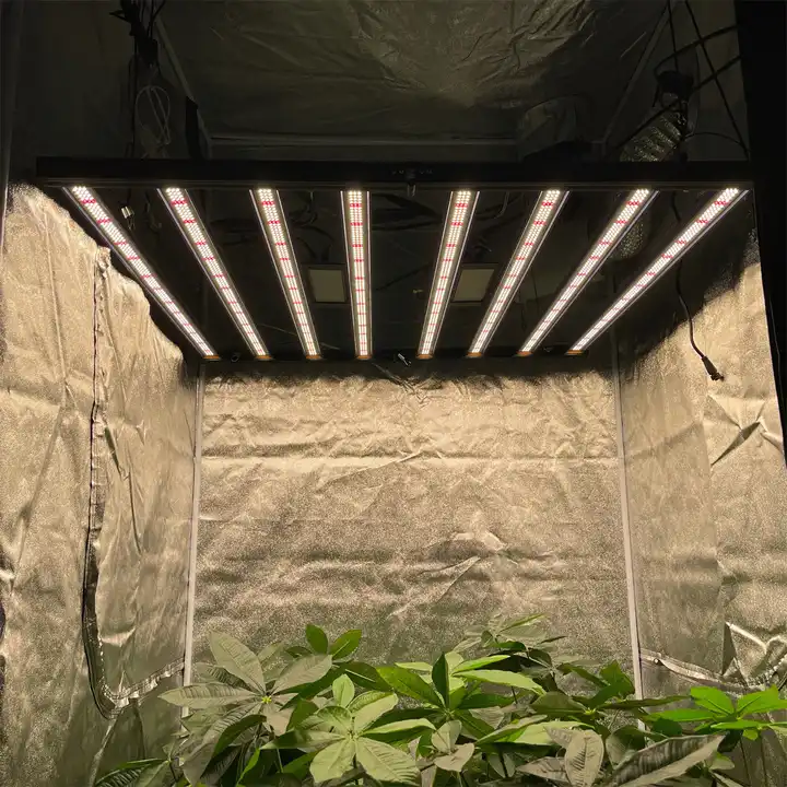 Indoor Agriculture Lighting 1000w Full Spectrum Foldable Dimming Light Bar Display Rack Led Grow Light