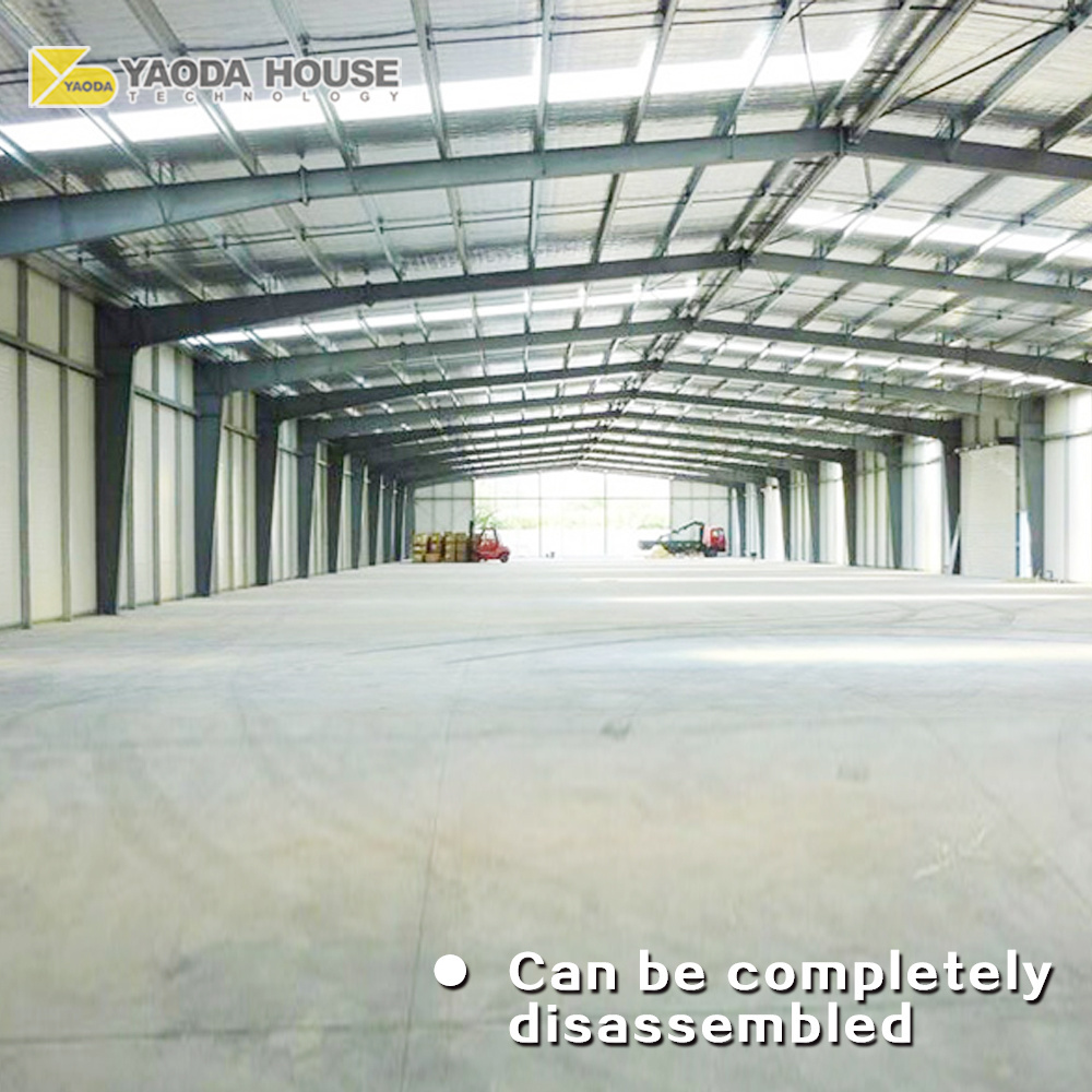 fast installation anti earthquake steel structure workshop prefabricated light steel warehouse