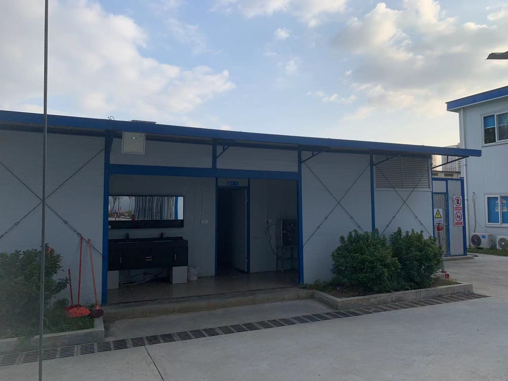 hot sale dormitories temporary dormitory site accommodation  modular prefab house with iso office building