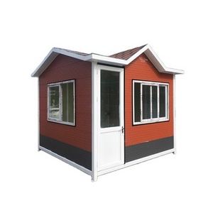 2024 Mozambique Outdoor Guard House Sentry Box Metal Carved Board  Bathroom Portable/Modular Toilets Temporary Restroom Kiosk