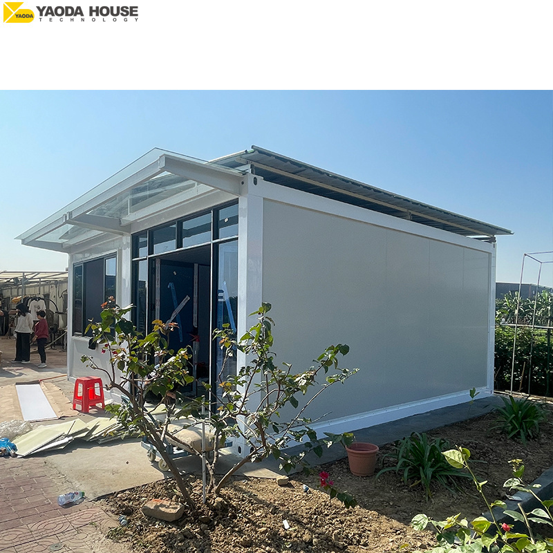 Ready Made Prefab Houses Transportable Modular Homes South Africa Easy Install Prefabricated Folding Container House for Office