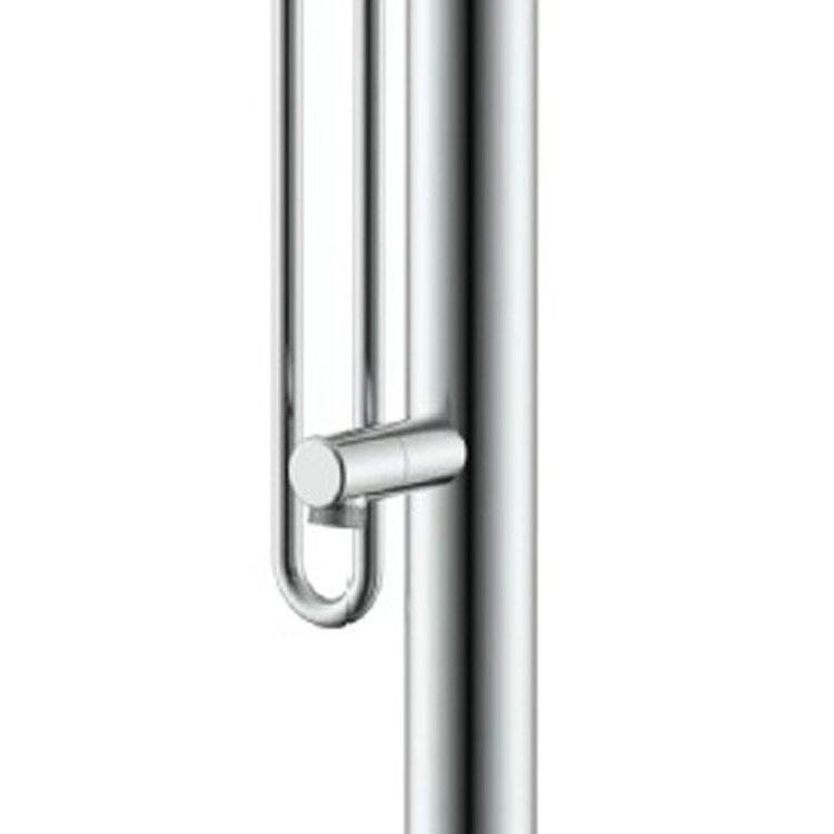 Stainless Steel 304 Brushed Outdoor Shower Garden Pool Column Shower