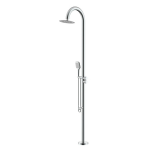 Stainless Steel 304 Brushed Outdoor Shower Garden Pool Column Shower