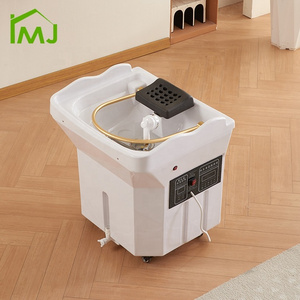 Salon head spa equipment mobile hair washing Portable massage shampoo bed basin