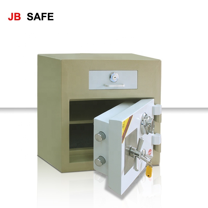 JB master lock key safe  drawer safe iron money box security fireproof box