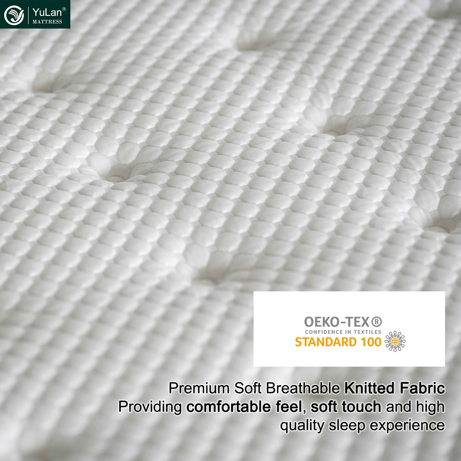 Sleep Well Pillow Top Mattress Hotel Bed Sponge Spring Memory Foam Mattress Topper OEM&ODM Medical Mattress