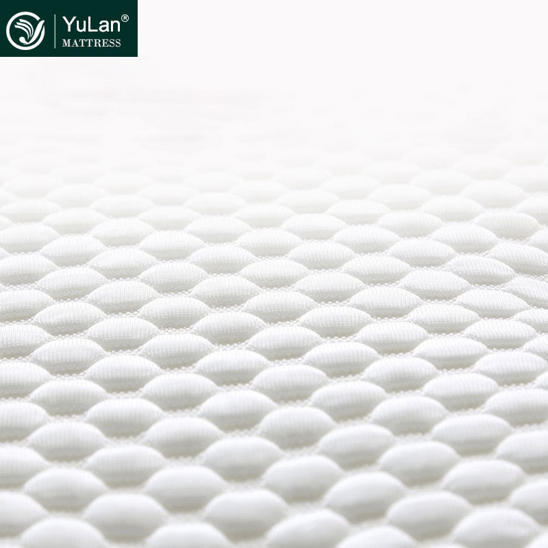 Orthopedic Hybrid King Queen Size Bed Mattress 12 Inch Latex Pocket Coil knitted fabric Spring Mattress