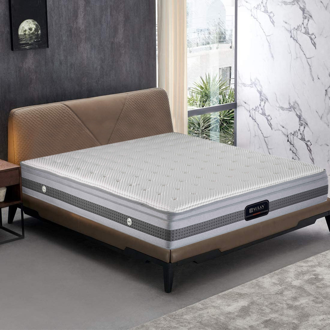 Sleep Well Pillow Top Mattress Hotel Bed Sponge Spring Memory Foam Mattress Topper OEM&ODM Medical Mattress