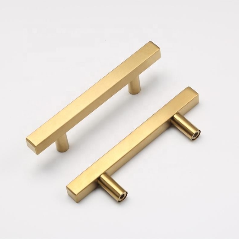 Hot Selling Competitive Price Stainless Steel Cabinet T-Bar Pull Door Furniture Handle Furniture Hardware Accessories