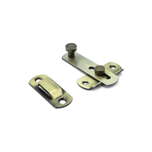 Gate Latch for Cabinet Bar Closet Shed Cabinet Garage Pull Hardware Bolt  Iron Sliding Barn Doors Lock