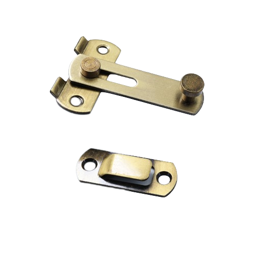 Gate Latch for Cabinet Bar Closet Shed Cabinet Garage Pull Hardware Bolt  Iron Sliding Barn Doors Lock