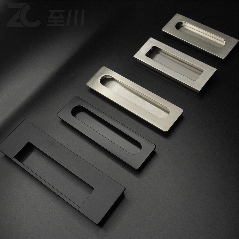 Embedded Modern Kitchen Cabinet Handles Zhichuan Furniture Handles & Knobs Decorative Cabinet Handle