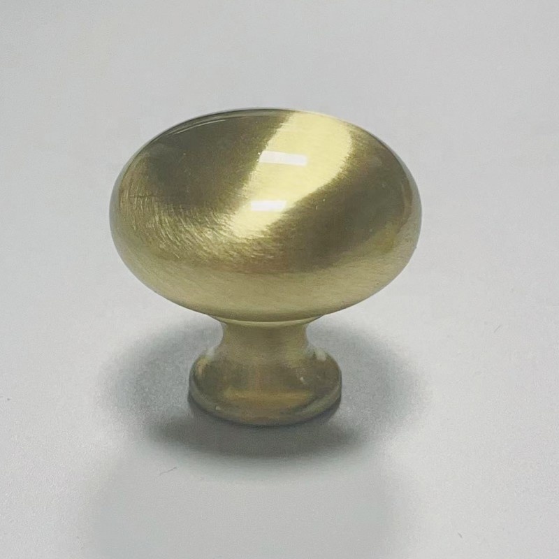 Gold Solid Furniture Knobs European American Style Handle Heavy Zinc Brass Dresser Handles