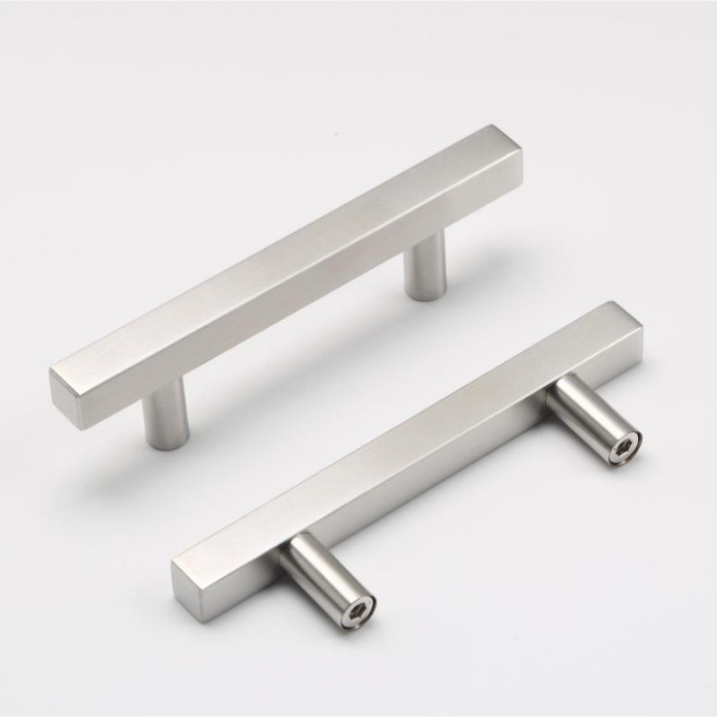 Hot Selling Competitive Price Stainless Steel Cabinet T-Bar Pull Door Furniture Handle Furniture Hardware Accessories