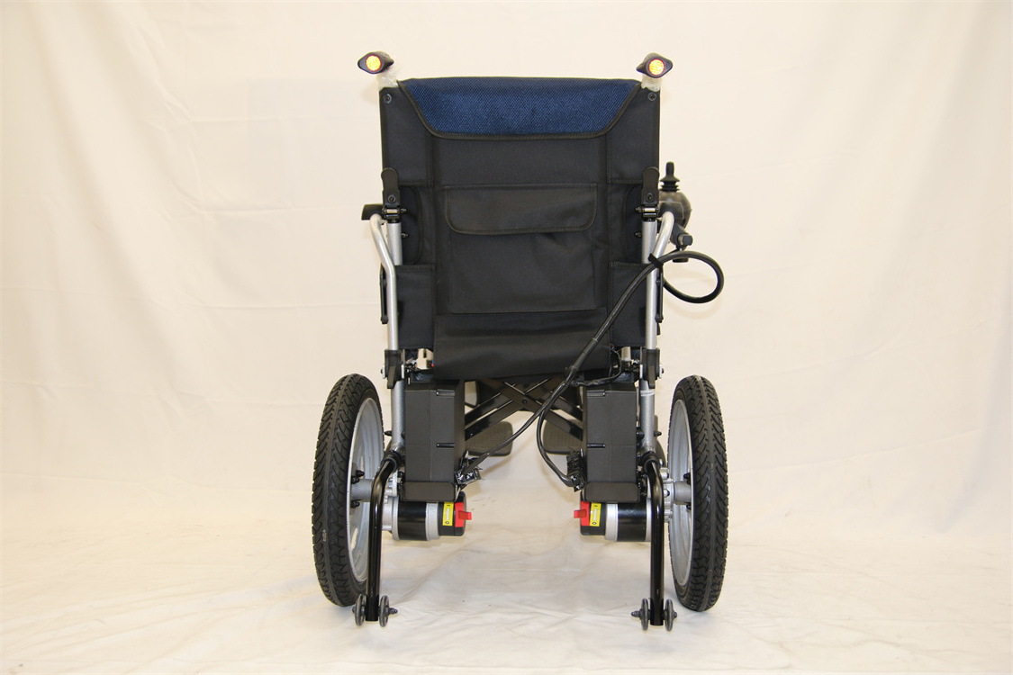 China Factory Aluminum Wheel Tires Wheelchair Used Electric Wheelchair Motorized Sale in Turkey