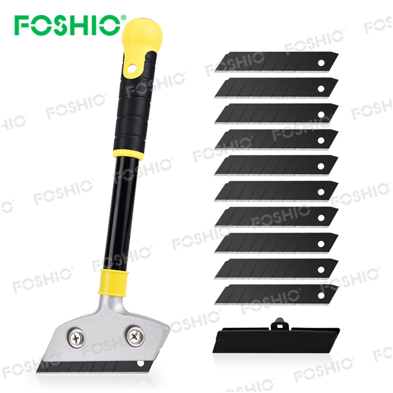 Foshio Wholesale Price Razor Blade Cleaning Products Stainless Steel Kitchen Glass Scraper