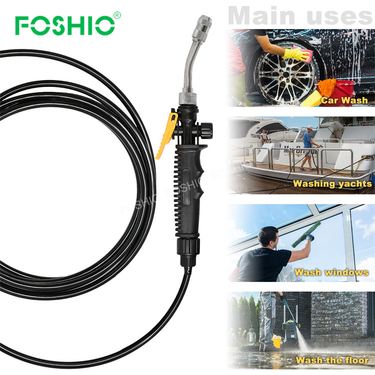 Foshio Professional High Pressure Car Wash Water Nozzle Spray Gun