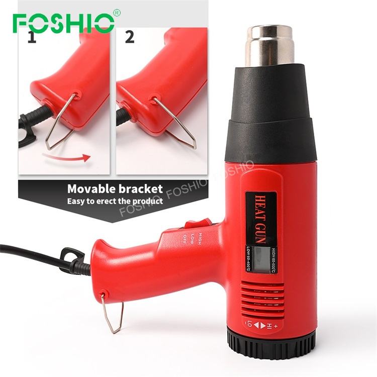 Foshio Electronic Heated Welding Shrink Wrap Hot Air Gun