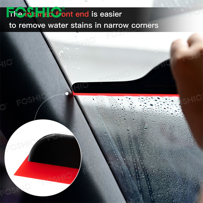 Foshio Customize Logo 70/80/90 Durometer Rubber Squeegee Window Film Installing Tinting Tool Set