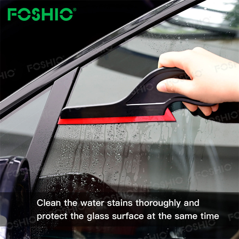 Foshio Customize Logo 70/80/90 Durometer Rubber Squeegee Window Film Installing Tinting Tool Set