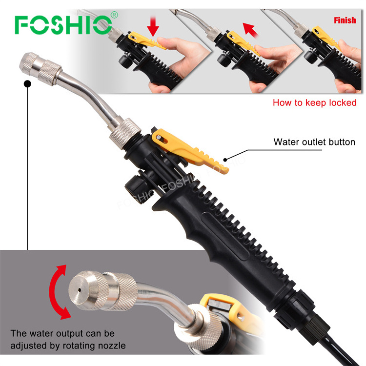 Foshio Professional High Pressure Car Wash Water Nozzle Spray Gun