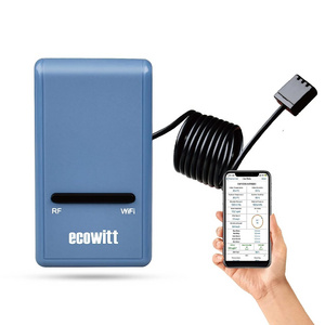 Portable WiFi Weather Station Sensor Gateway with Temperature Humidity and Atmospheric Pressure 3-in-1 Probe Sensor