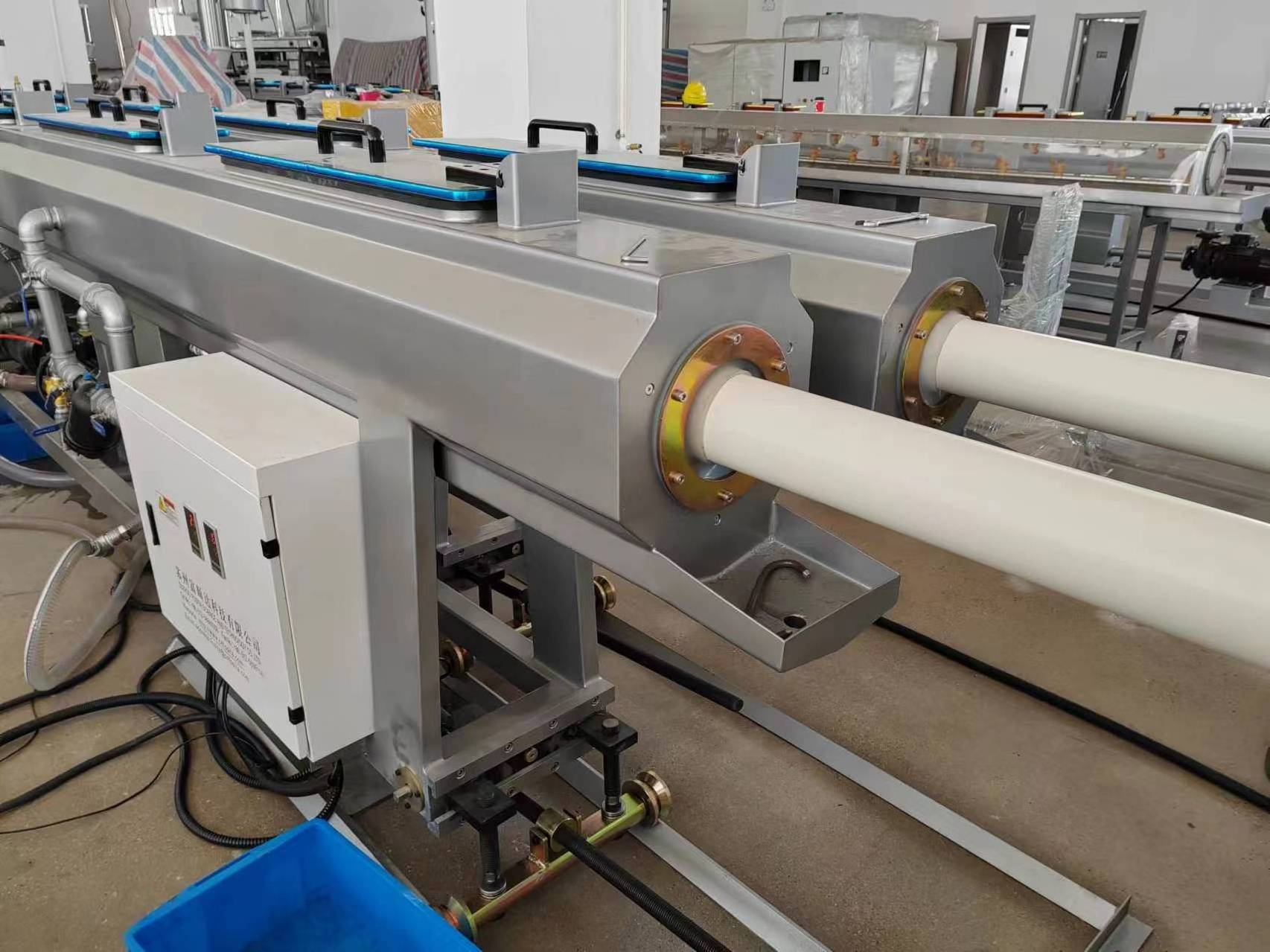 Fosita Automatic 50 200mm Plastic PVC UPVC CPVC Drain Pipe Making Machine Line De Production PVC Pipe