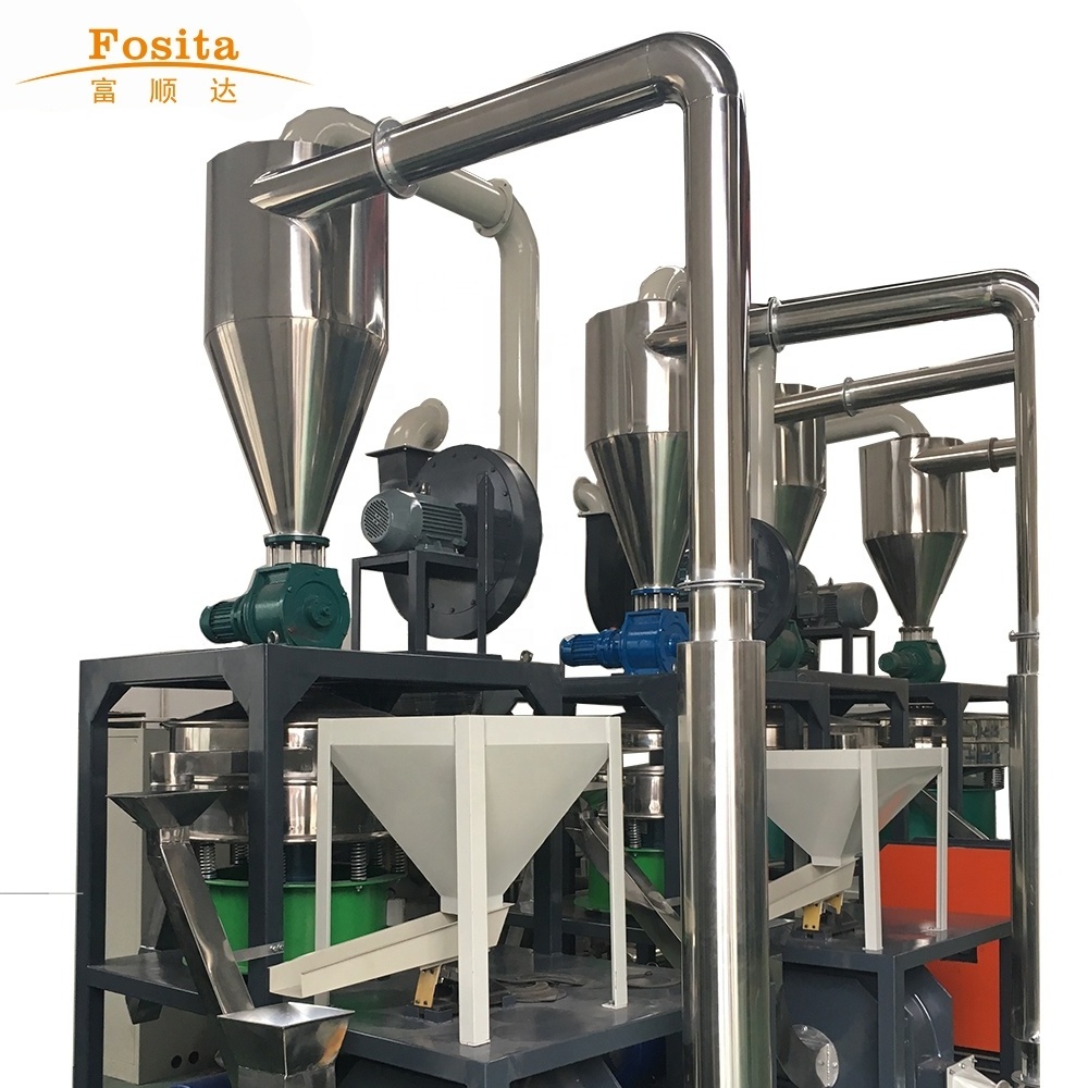 High Performance PVC PP PE pulverizer price for plastic grinding