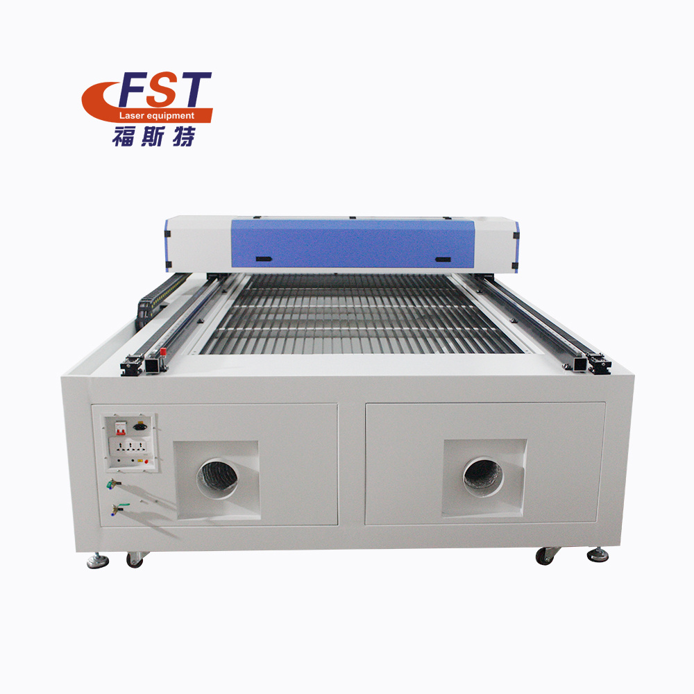 Foster co2 laser cutting machine mixed laser 1.3*2.5 m working area MDF acrylic wood Stainless Steel Laser Cutting Machine 300w