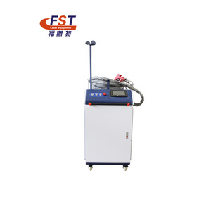 Foster Raycus Max IPG JPT mobile  laser welding cutting and cleaning machine 2000w 3000w cleaner deep cleaning