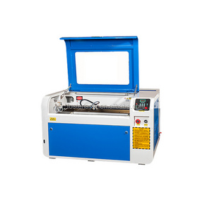 popular sale 40w 50w 60w 80w 100w rubber stamp making CNC co2 laser cutting machine non-metal 4060 laser engraving machine