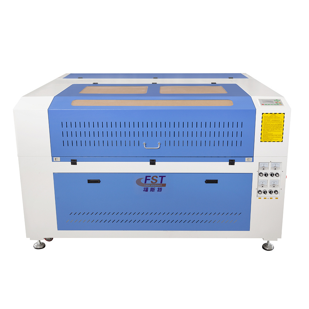 High speed laser engraving machine 100w 80W 60W FST-1390 co2 Plastic plywood digital laser cutting machine europe